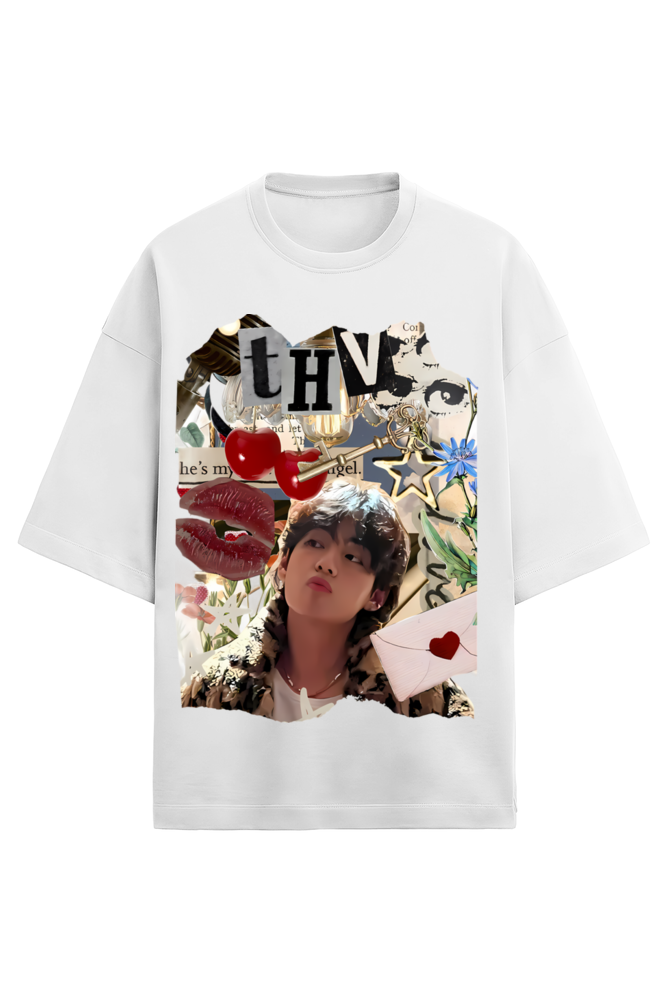 Taehyung "V" graphic Oversized T-shirt