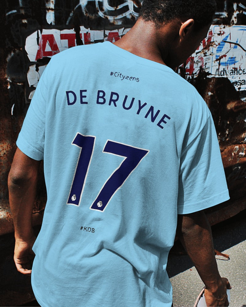 Kevin De Bruyne #17 Oversized Fan T-Shirt