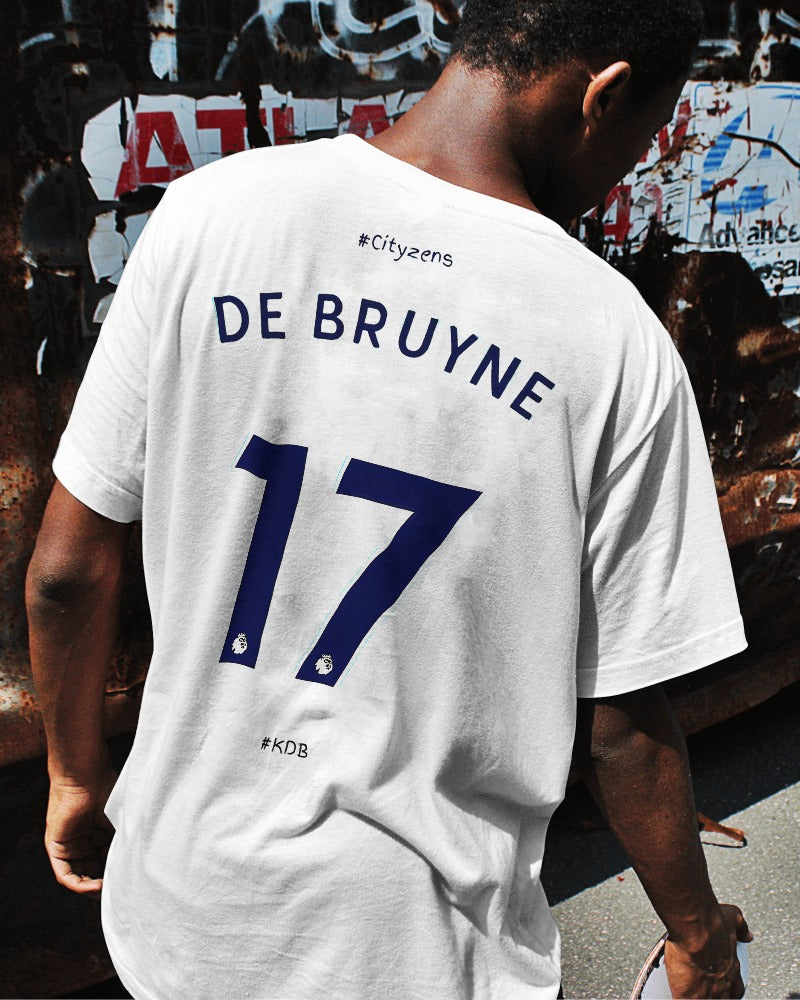 Kevin De Bruyne #17 Oversized Fan T-Shirt